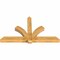 Ekena Millwork Redmond Rough Sawn Timber Gable Bracket, Western Red Cedar, 84"W x 49"H x 6"D x 6"F, 14/12 Pitch GBW084X49X0606RED00RWR - alternate 5